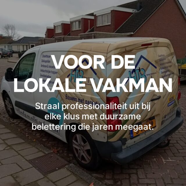 Maak van uw bedrijfswagen een krachtig marketingmiddel. Met onze professionele autobelettering bent u overal zichtbaar voor al uw potentiële klanten.